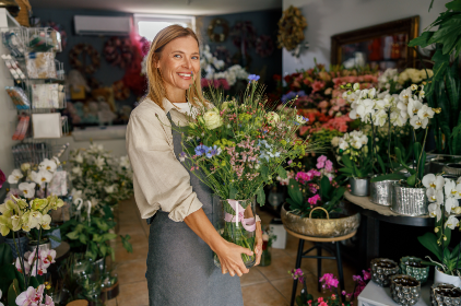 A Local Florist In Swindon Who Provides Funeral Flowers.